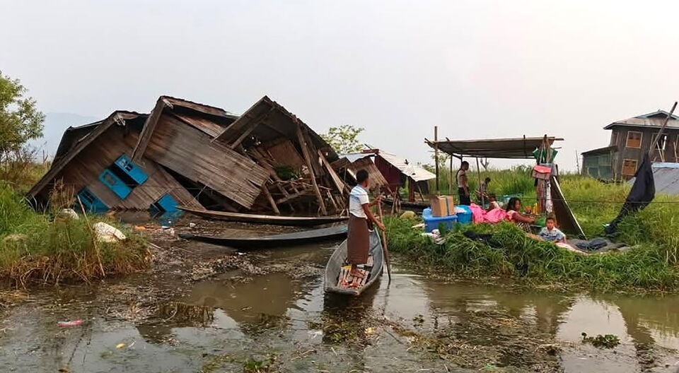 Erdbeben-Katastrophe in Myanmar