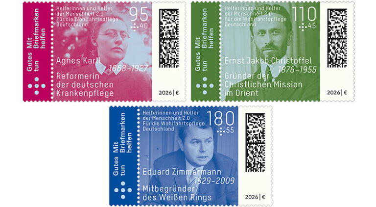 Wohlfahrtsmarken 2026